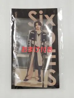 松村北斗 SixTONES アクリルスタンド 2022 ステッカーおまけ — image 1