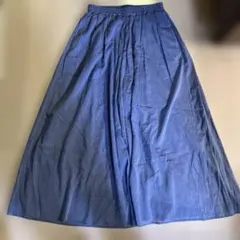 simplicite シャンブレーボイルスカートパンツ — image 1