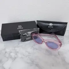 Duco レディース レトロ オーバル サングラス ヴィンテージ グラス — image 1