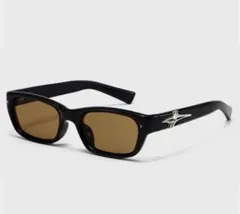 GEEK SILVER SPIKE SUNGLASSES BROWN opium — image 1