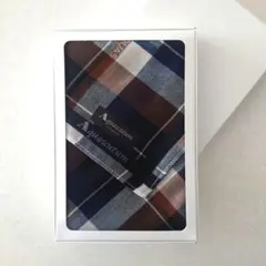 Aquascutum チェック柄ハンカチ　箱付き — image 1