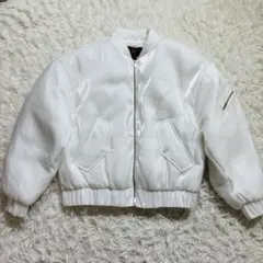 JORDAN　ホワイト ボンバージャケット — image 1