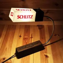 SCHLITZ シュリッツ デスクランプ ライト サイン ビール ビンテージ — image 1