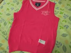 新品　カッター＆バック　綺麗ピンクウォッシャブルベスト　M — image 1