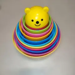 コンビ　積み重ねコップ　スタッキングカップ　コップがさね　タワーカップ　くまさん — image 1