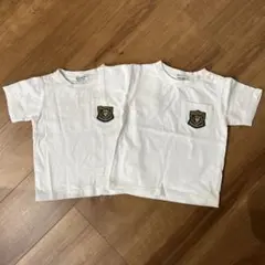 【ハニル様専用】キンダーキッズ白ホワイト Tシャツ ポケット付き 単品 — image 1