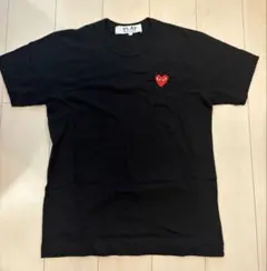 PLAY COMME des GARÇONS ハートロゴ Tシャツ ブラック L — image 1
