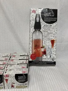 Twist'n Sparkle 炭酸水メーカー カートリッジ 6本+100本 — image 1