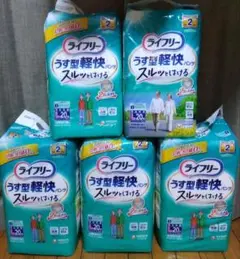 ライフリー うす型軽快パンツ Lサイズ 20枚入り✕5袋 — image 1