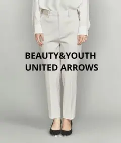 BEAUTY&YOUTH UNITED ARROWS ピケ9分丈トラウザーパンツ — image 1