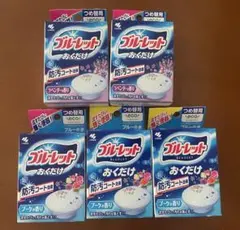 ブルーレットおくだけ 詰め替え用 ラベンダー ブーケ 5個セット — image 1
