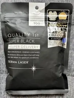 Quality 1st ダーマレーザー スーパーブラックマスク 7枚入り — image 1