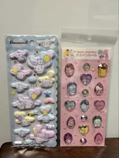 【正規品】　ストーンシール　マシュマロシール　 2点セット　サンリオ — image 1