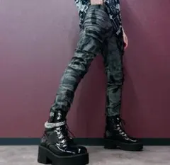 NieR 7POCKET STYLISH PANTS【迷彩PAINT】 — image 1