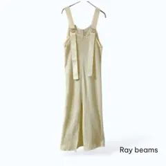 Ray BEAMS 2WAY 総メッシュ キャミワンピース アイボリーレイヤード — image 1
