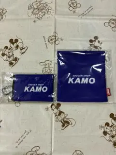 【非売品】2026ワールドカップ　KAMO 巾着&ミニポーチ2点セット日本カラー — image 1