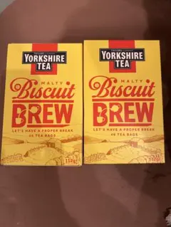Yorkshire Tea Biscuit Brew 40袋入 2箱 — image 1