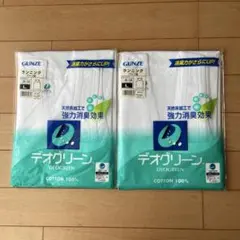 GUNZE デオグリーン ランニング 2枚セット Lサイズ — image 1