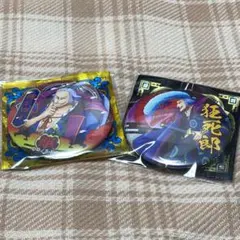 ONE PIECE 輩缶バッジ 狂死郎 傳ジロー 2種セット　ワンピース — image 1