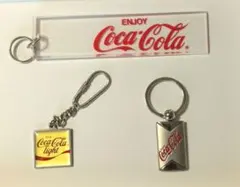 Coca-Cola キーホルダー 3点セット — image 1