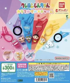 クレヨンしんちゃん カラフルマルチチャーム2種セット — image 1