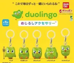 デュオリンゴ duolingo めじるしアクセサリー 全5種 フルコンプ — image 1