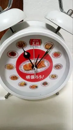 激安。新品！餃子の王将 オリジナル置時計！音楽が面白いです。 — image 1