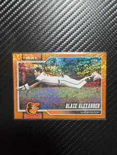 【Topps】ブレイズ・アレキサンダー オレンジホロフォイル(/25)【MLB】 — image 1