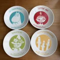 ムーミン皿4枚セットThe Storyof Moominvalley13.5cm — image 1
