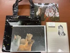 猫 グッズ キャッツ ミニバッグ アイボリーキャッツ ポストカード — image 1