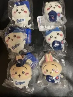 ちいかわ MLB　ドジャース　カブス　マスコット　 全6種セット　コンプリート — image 1