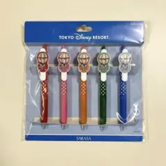 新品 TOKYO Disney resort サラサ ジェルインキボールペン5本 — image 1