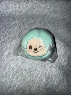 モンチッチ ぬいぐるみミラーチャーム グリーン — image 1