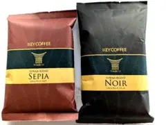 キーコーヒー トラジャブレンドノワール125g トラジャブレンドセピア100g — image 1