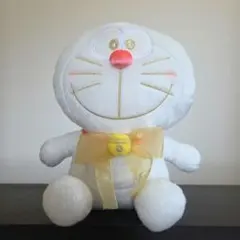 ドラえもん　ウィンターCGぬいぐるみ 2021　ノーマル　タグ付き　白 — image 1
