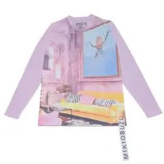 MIKIO SUZUKI ミキオスズキ アートデザイン プリントTシャツ ロンT — image 1
