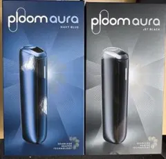 Ploom aura 本体 ネイビーブルー ジェットブラック 2種セット — image 1