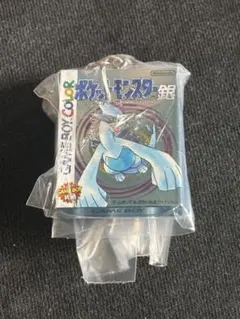 ポケモン　パッケージ＆カートリッジキーホルダー 銀 — image 1