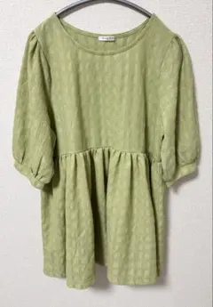 COLZA 五分袖 チュニック トップス　Sサイズ — image 1