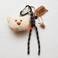 mojojojo くま フェイスマスコット カラビナ じゃらじゃらキーホルダー — image 1