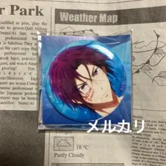 Free! FS 松岡凛 缶バッジ Passion — image 1
