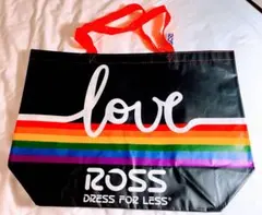 【数量限定】日本未入荷　ハワイ　ROSS ロスドレス　エコバッグ　黒　1袋② — image 1