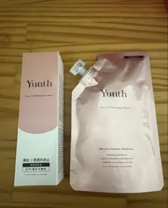 【新品未開封】Yunth生VC美白化粧水と詰め替えセット — image 1