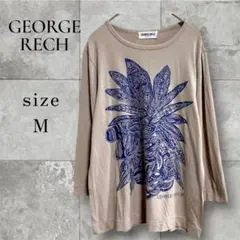 ジョルジュレッシュ GEORGES RECH ボタニカル柄カットソー Mベージュ — image 1