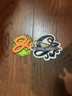 OJ WHEELS ステッカー 縦9✖️横10 2枚セット — image 1