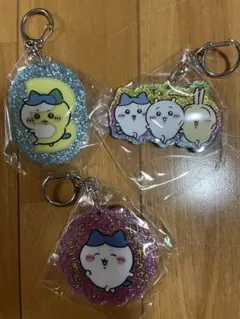 ちいかわ アクリルキーホルダー 3点セット ラメ入り — image 1