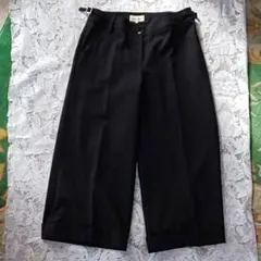 トラサルディ ワイドパンツ 黒 — image 1