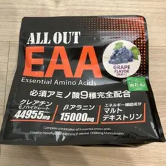 新品 ALLOUT EAA オールアウト サプリメント グレープ500g — image 1