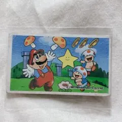 マリオ　スーパーマリオブラザーズ　めんこ — image 1