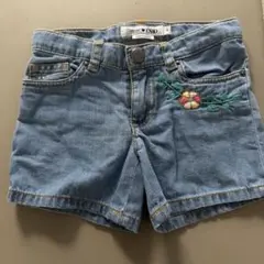 Bonpoint CSAO 刺繍デニムショートパンツ サイズ4 — image 1